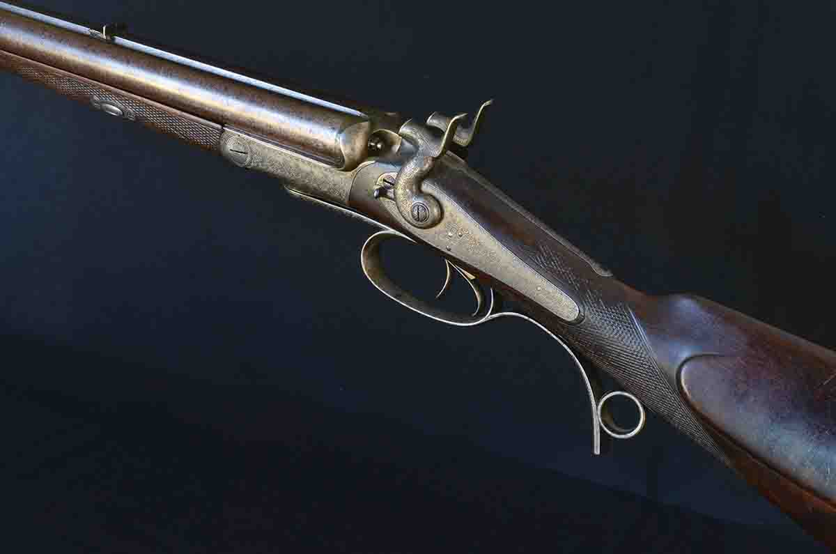 This James Purdey double rifle (circa 1870s) chambered for the .577 Snider looks graceful and handles beautifully.